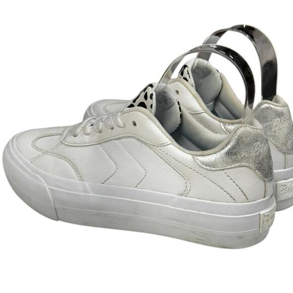 Blowfish Malibu Smash Sneaker Platform Outsole White Faux Leather White Size 7 - Picture 4 of 12